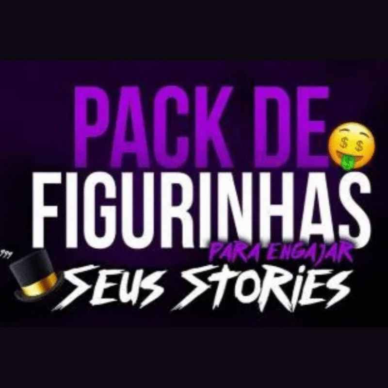 Pack De Figurinhas Para Story